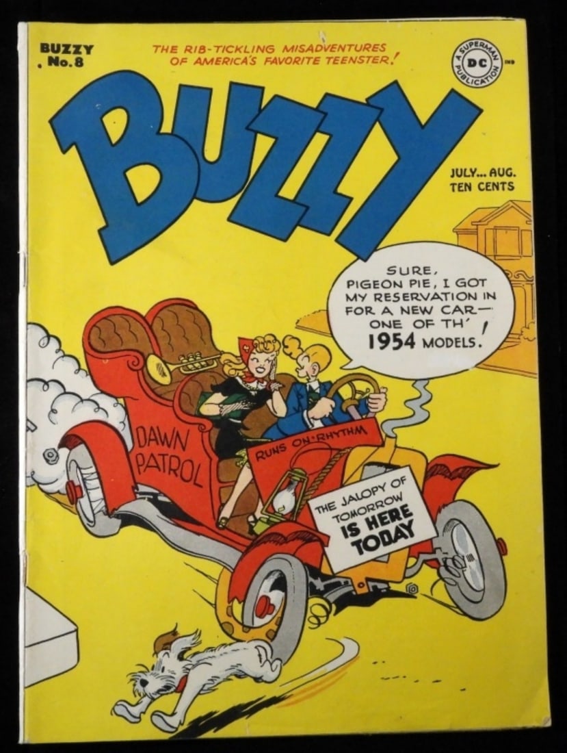 Buzzy #8 1946 VG: Follow us on Facebook, Instagram, X, and TikTok.