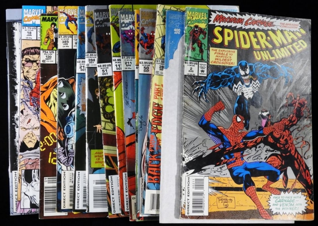 (14) Spider-Man Mixed Lot VG (1 of 2)
