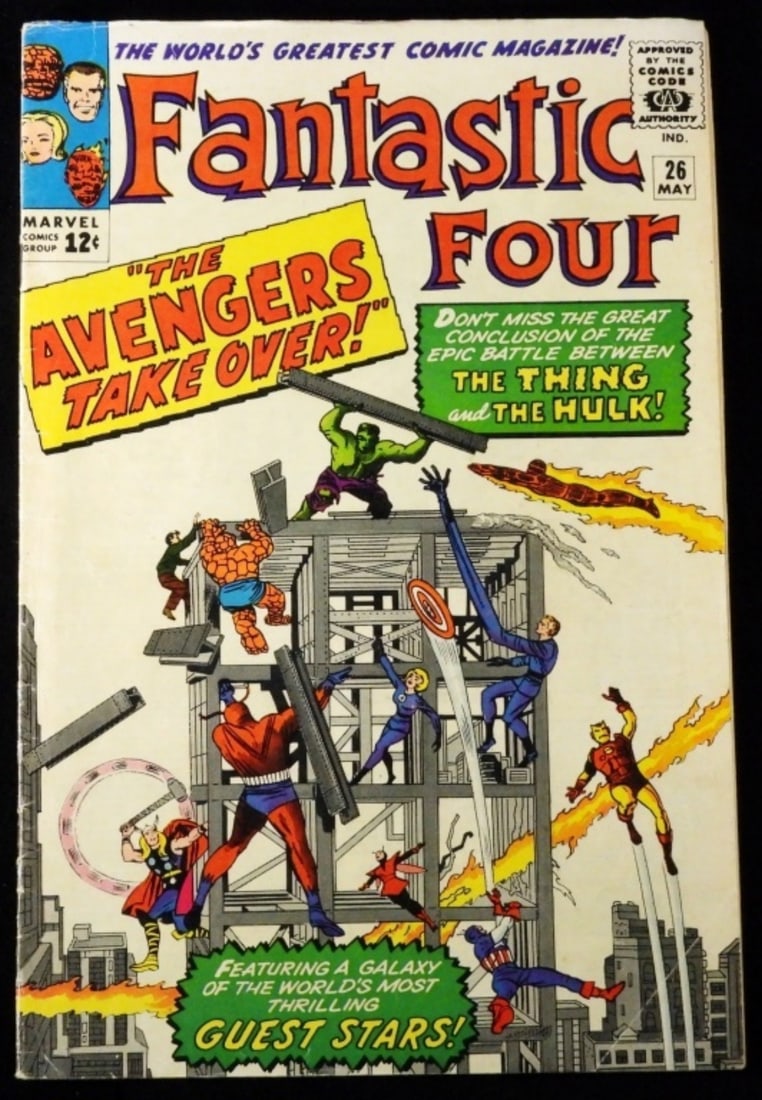 1964 Fantastic Four Marvel #26 (G/VG) (1 of 4)