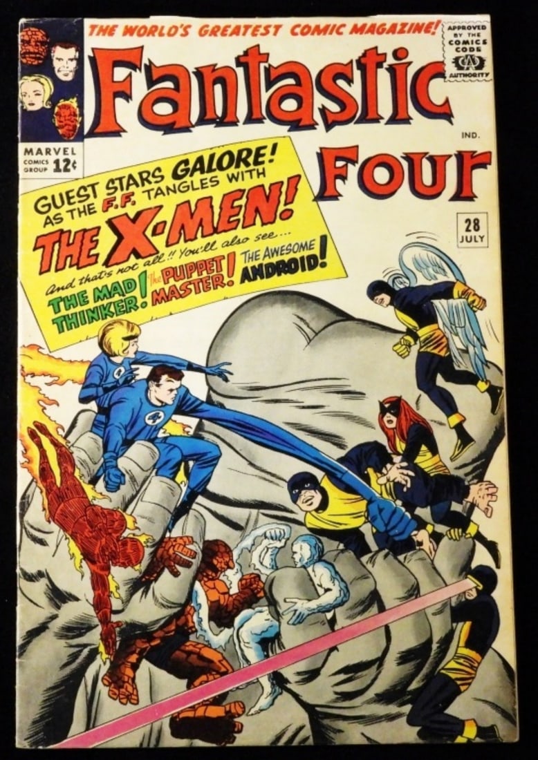 #28 Marvel Fantastic Four (G/VG) (1 of 5)