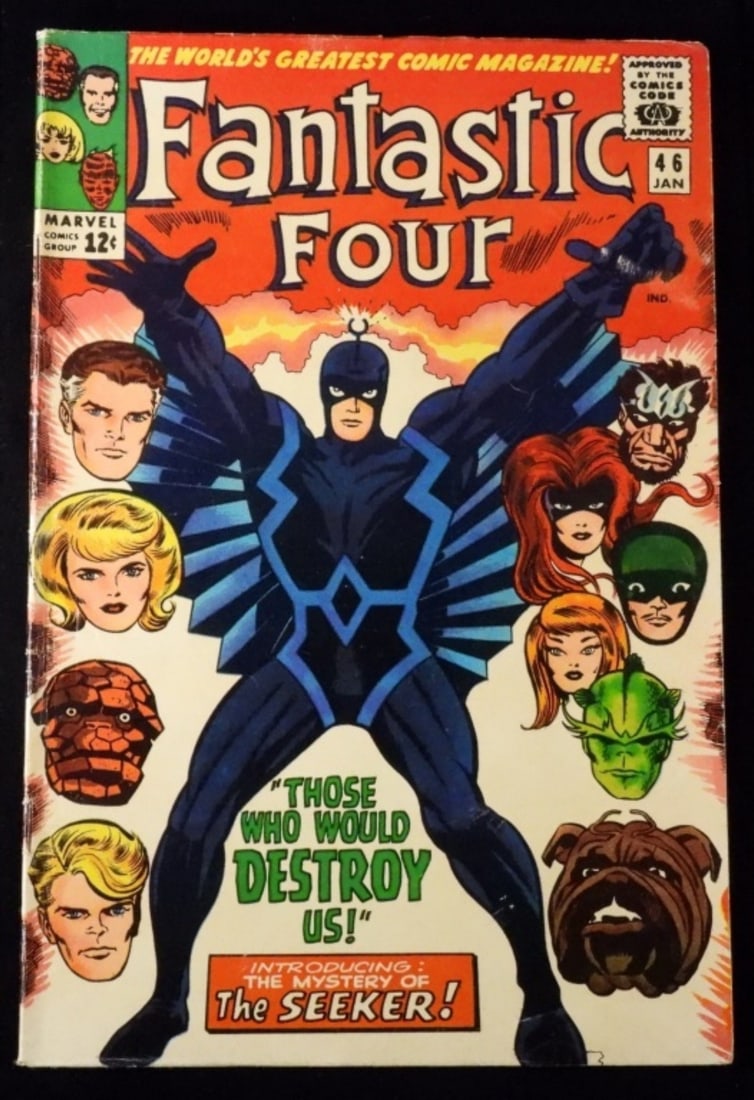 #46 Marvel Fantastic Four 1966 (G/VG) (1 of 4)