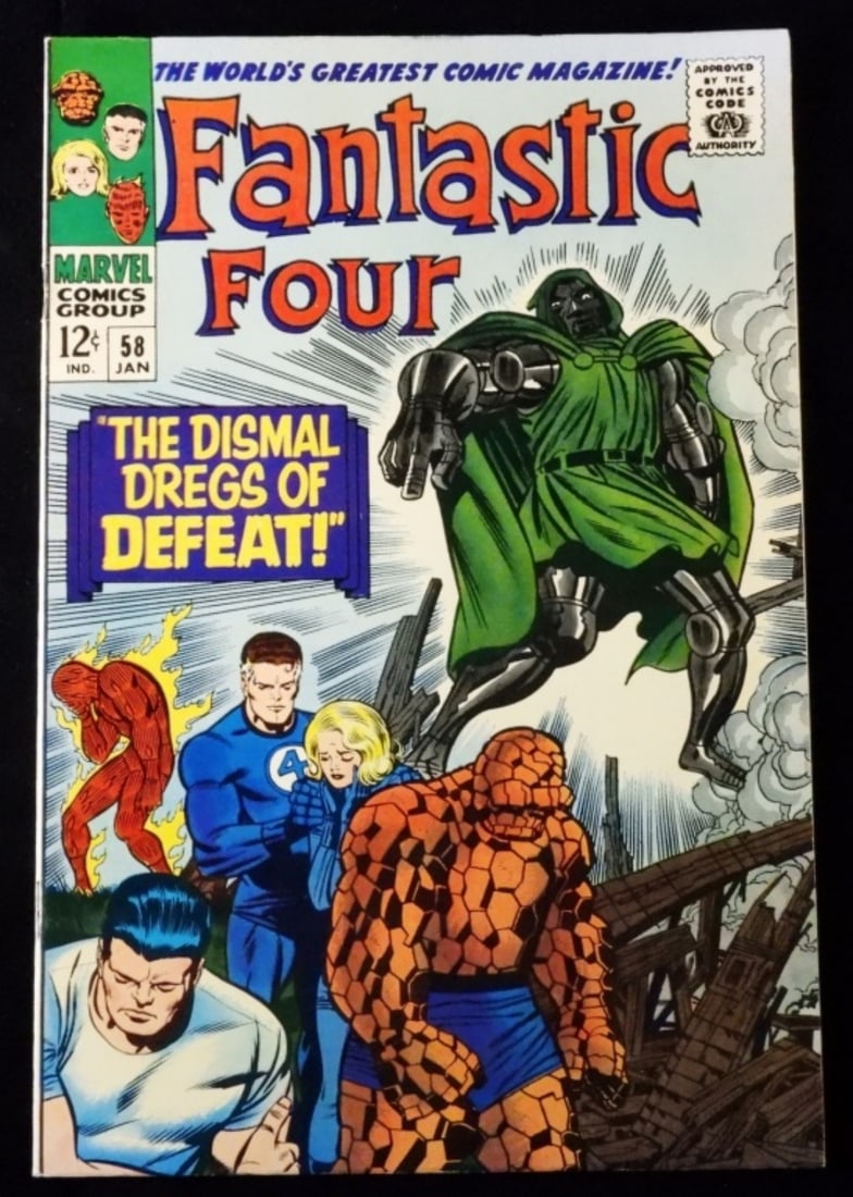 #58 Factastic Four Marvel 1966 (VG) (1 of 5)