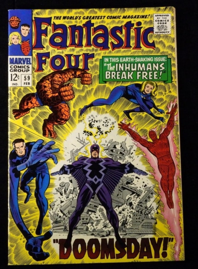 #59 Fantastic Four Marvel 1967 (VG) (1 of 4)