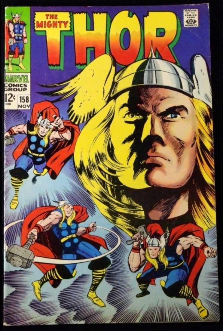 #158 Marvel The Mighty Thor 1968 (G/VG) (1 of 4)