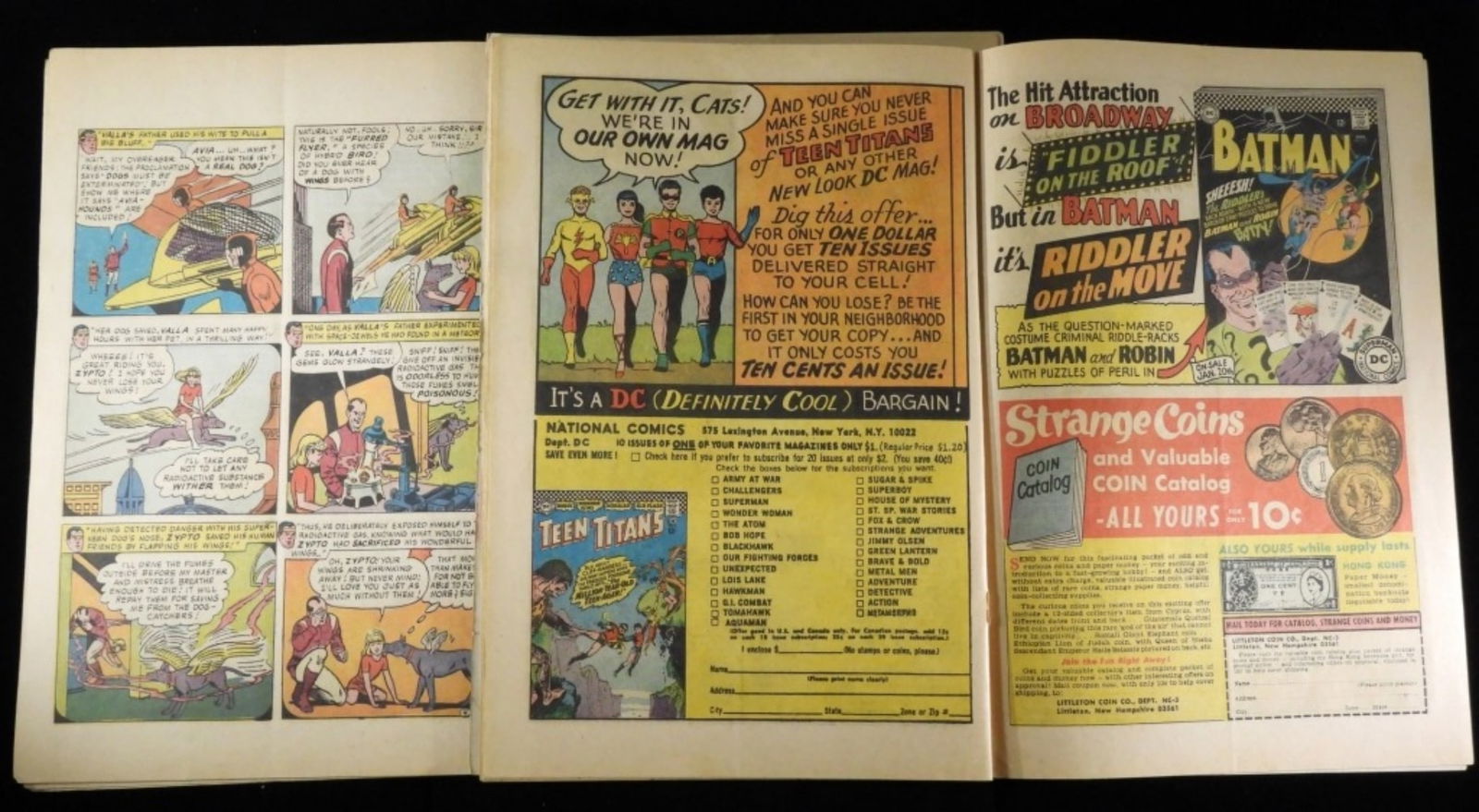 (2) DC Superboy Comics VG - 2