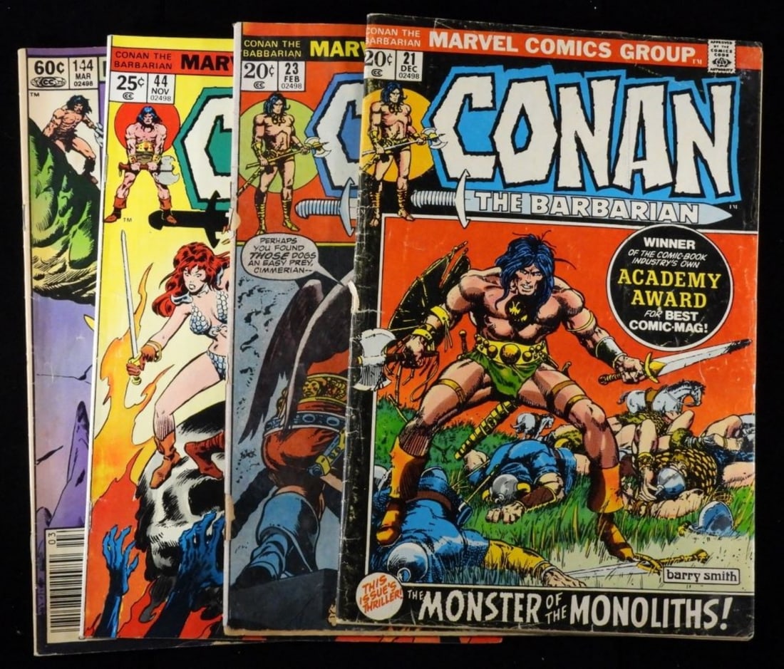(4) Marvel F-VG Conan The Barbarian (1 of 3)