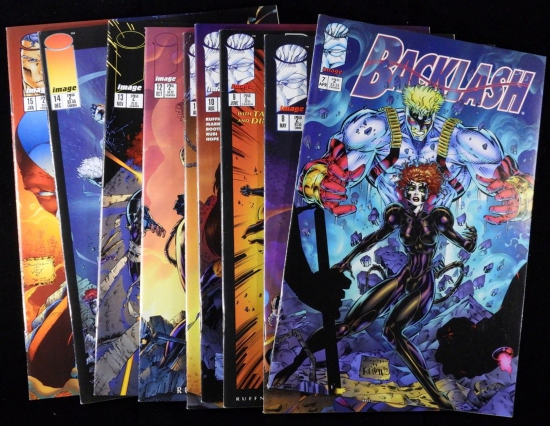 (9) Image Comics Backlash 7-15 VG: Top-rated online Auction House.