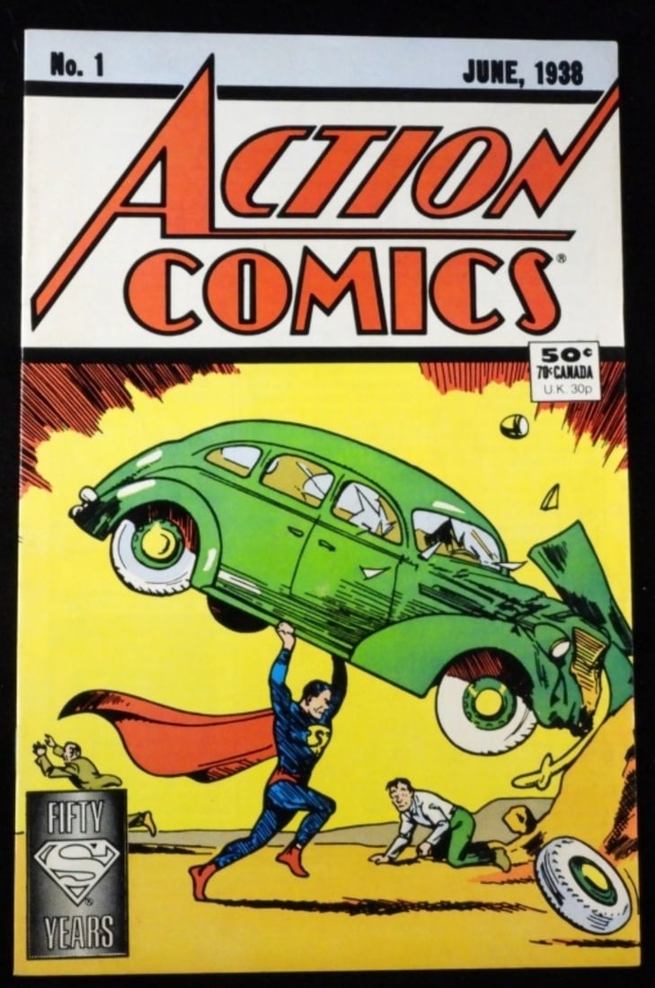 Number 1 Action Comics Reprinted VG (1 of 4)