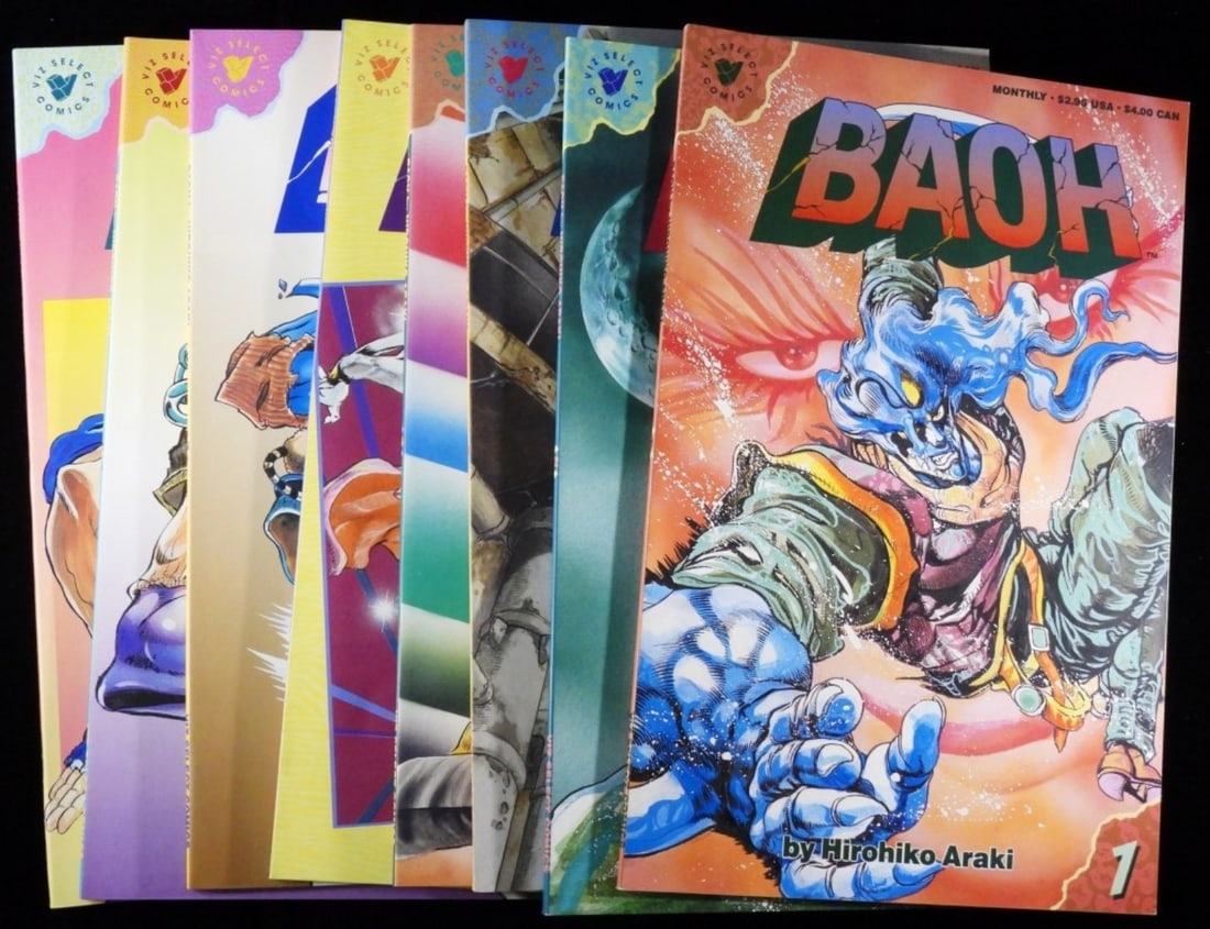 (8) Baoh Comics 1-8 VG: Top-rated online Auction House.
