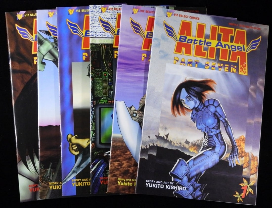 Part Seven Battle Angel 1-6 VG: Follow us on Facebook, Instagram, X, and TikTok.