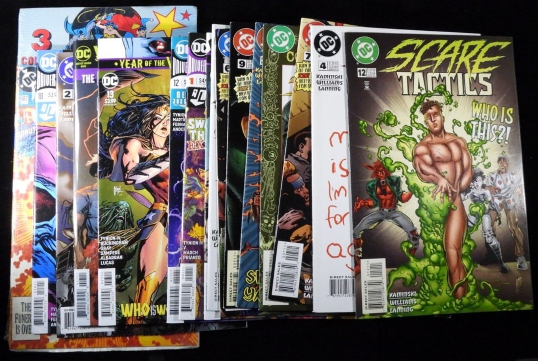 (19) DC Mixed Comic Lot VG (1 of 2)