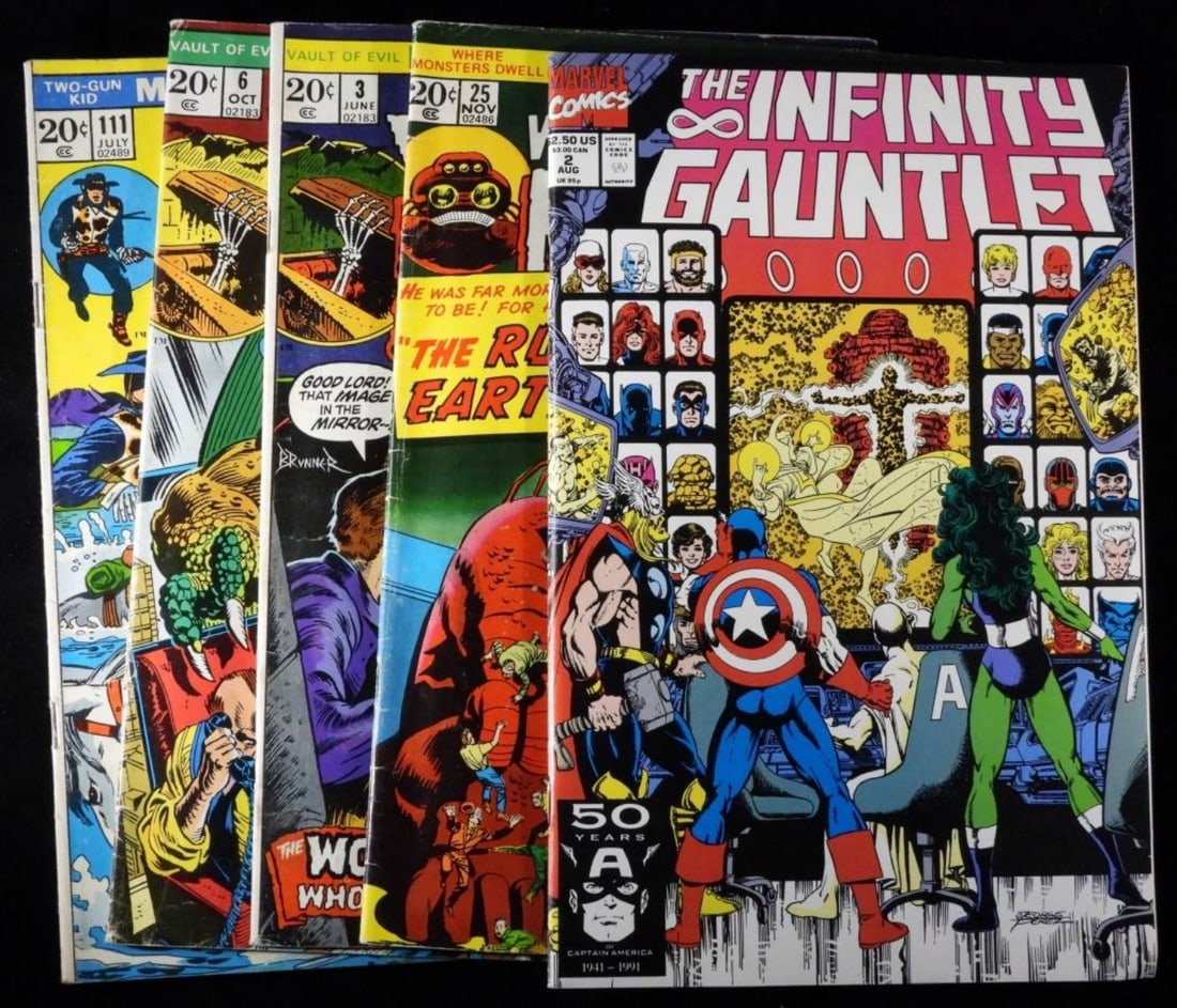 (5) Marvel Mixed Lot G-VG (1 of 3)