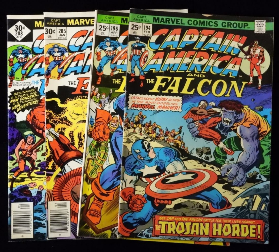 4 Marvel Cpt. America and Falcon Comics (1 of 3)