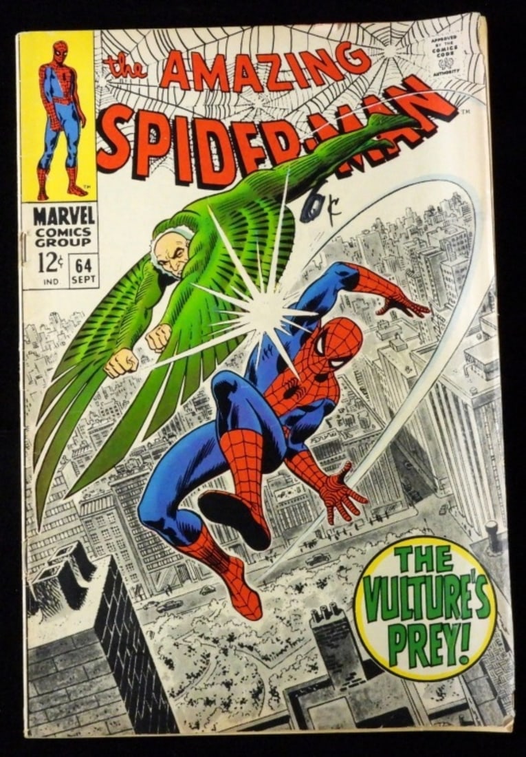 Marvel The Amazing World of Spiderman 1 May: Fair/Good Condition. Writing on cover, some wear to corners and edges, no or missing pages, spine in good shape