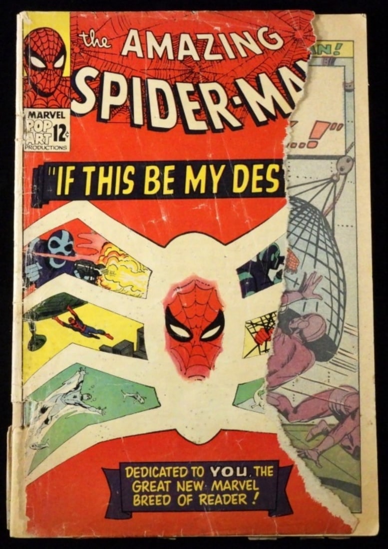 The Amazing Spider-Man 31 1965 Marvel Comics: 1st Apperence of Stacy Gwen Poor Condition