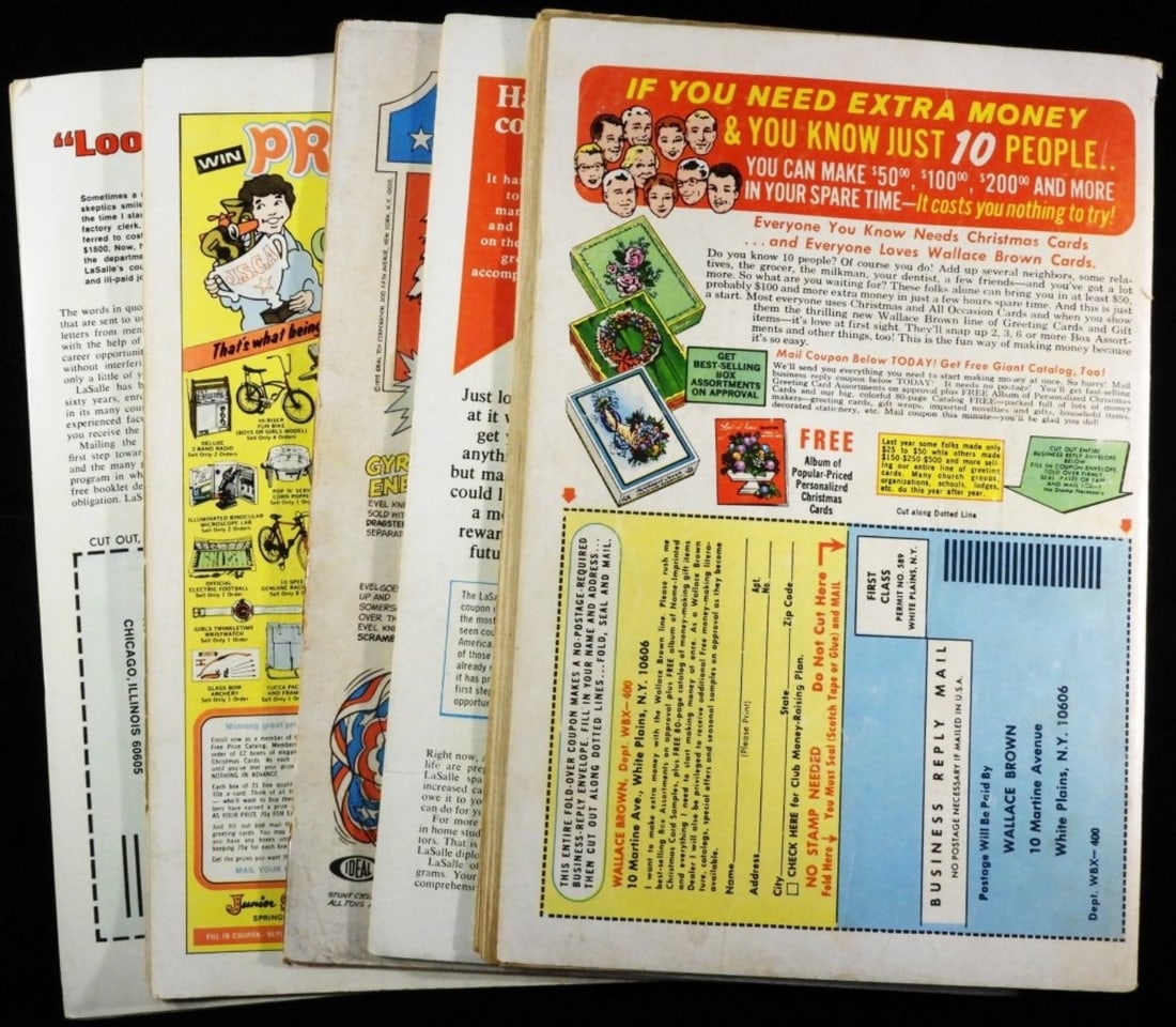 (5) Marvel Comics Featuring Captain America - 2