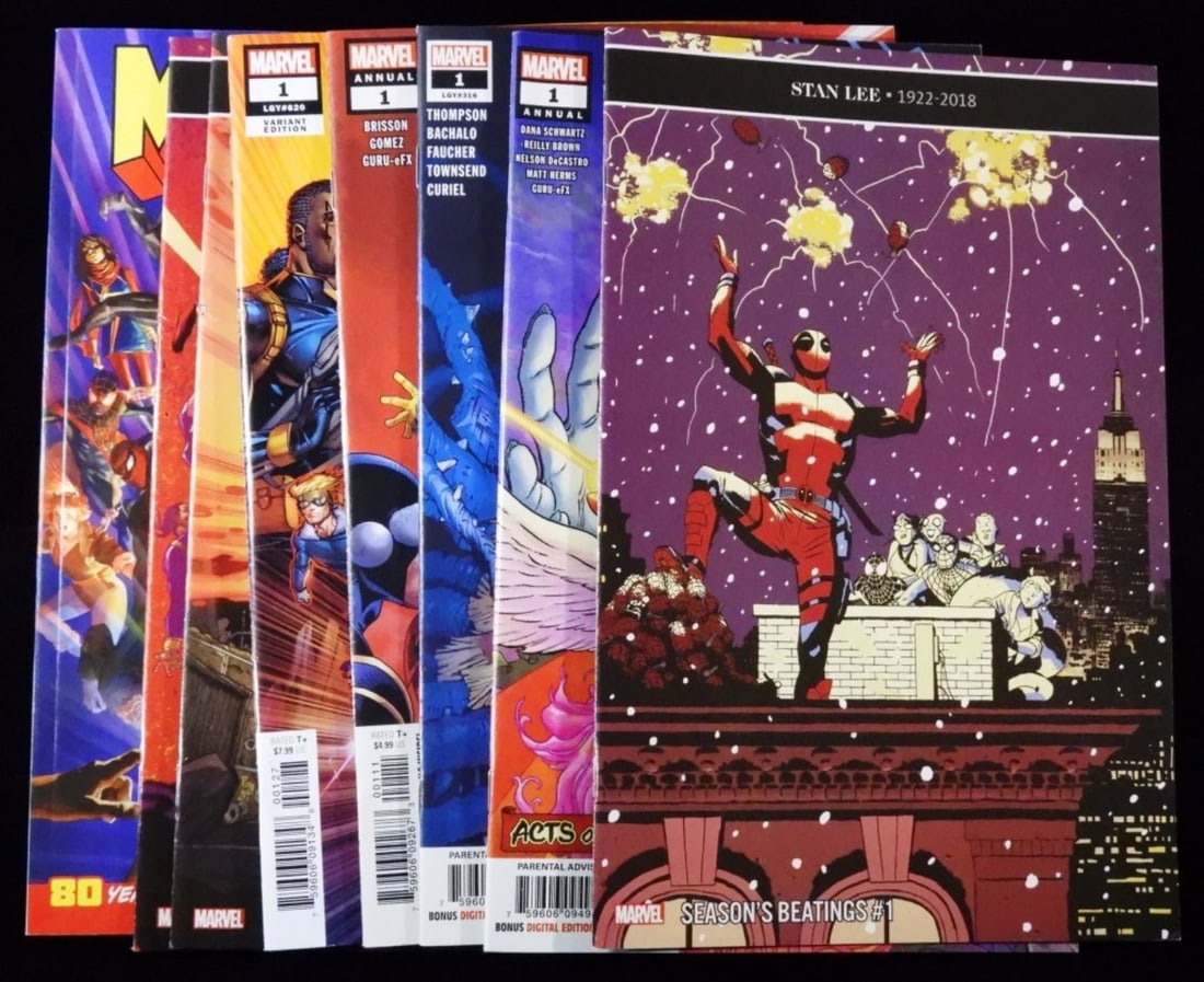 (8) Marvel Comics: All in VF Condition All Modern