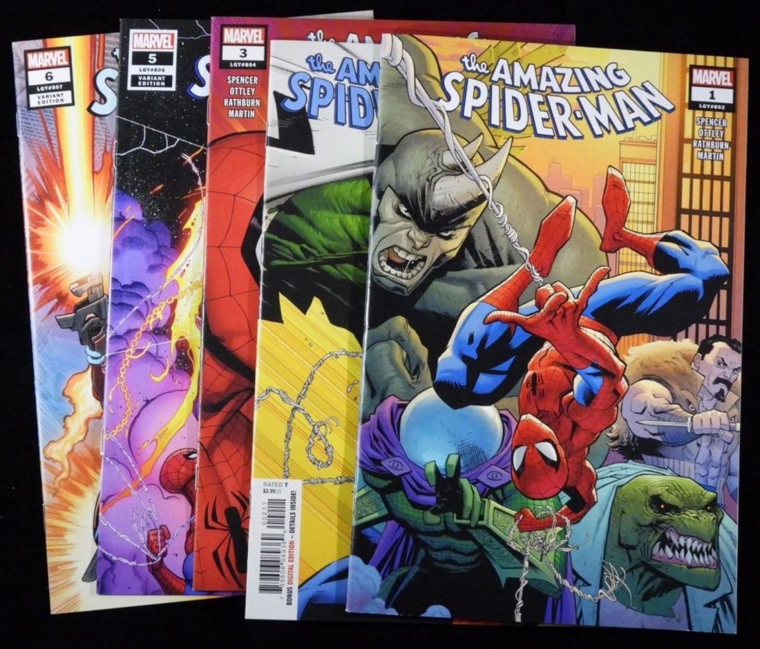 (5) Marvel Comics The Amazing Spider-Man (1 of 3)