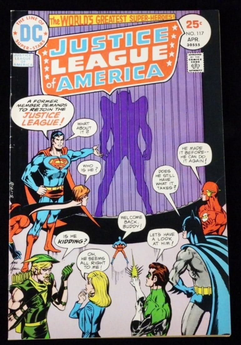 DC Justice League of America #117 Hawkman Returns: GD
