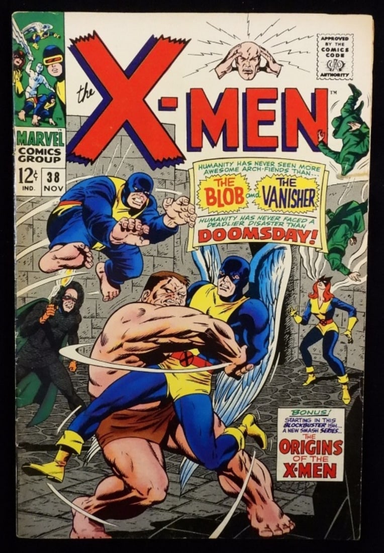 The X-Men #38 Marvel (G) 1967 (1 of 4)