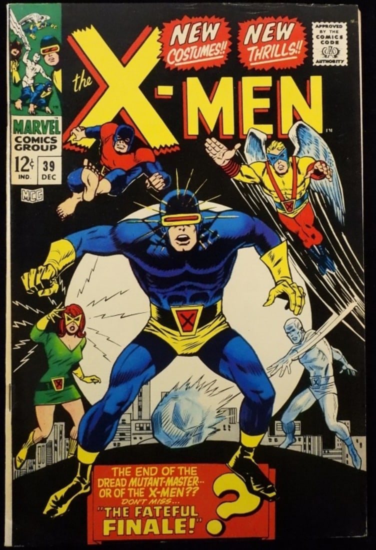 #39 The X-Men Marvel (G/VG) 1967 (1 of 4)