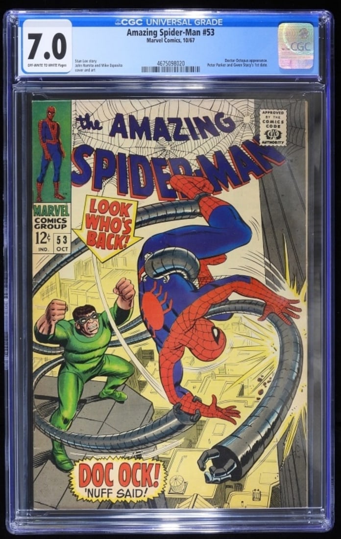 CGC The Amazing Spider-Man #53 Marvel 7.0 (1 of 2)
