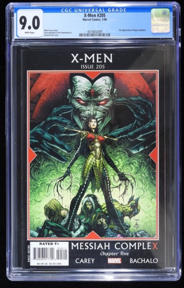 CGC X-Men #205 Marvel 9.0 (1 of 2)