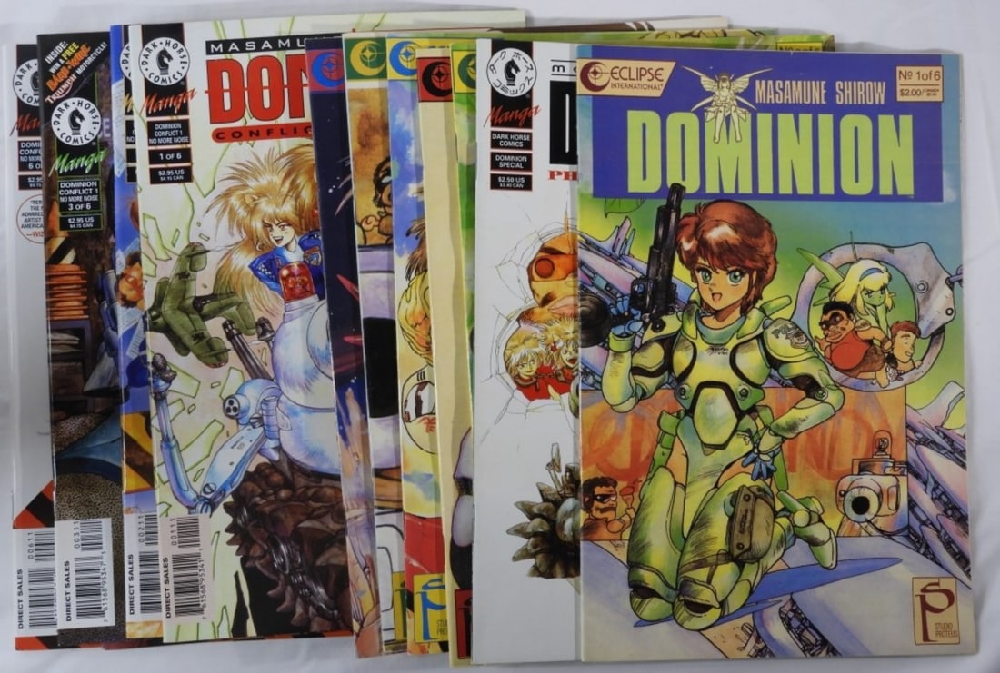 (11) Eclipse International & Manga Comics (1 of 2)