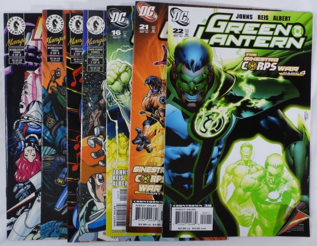 Comics Mixed Lot DC & Manga (1 of 2)