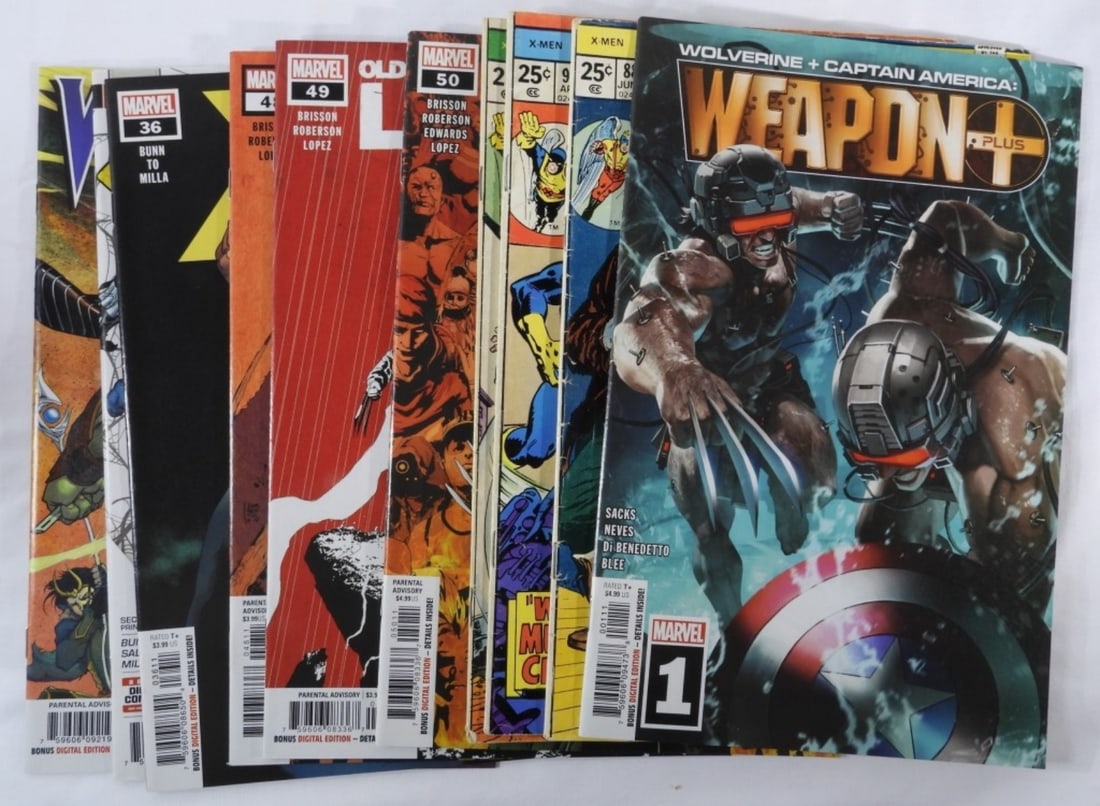 (10) Marvel Comics Mixed Lot F-VG (1 of 2)