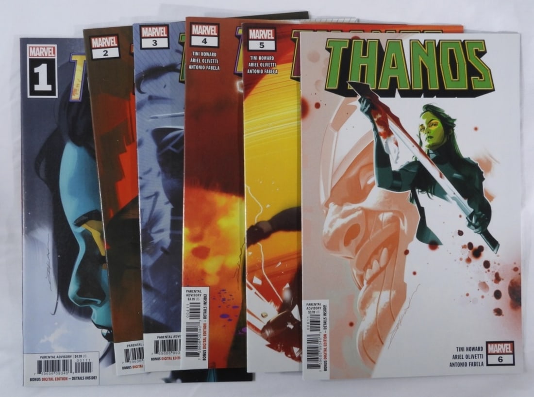 (6) Thanos Marvel 2019 1-6 VG: Shop the number 1 auction house!