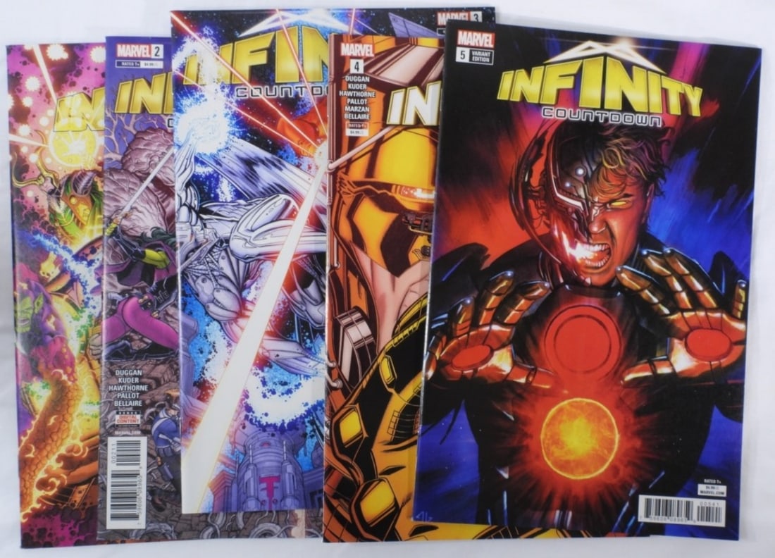 (5) Infinity Countoown 1-5 VG (1 of 3)