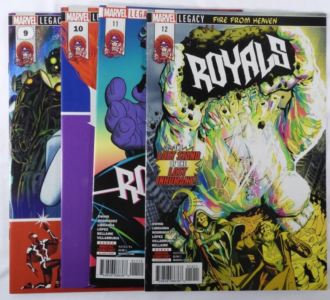 (4) Marvel Royals 9-12 VG-NM: Shop the number 1 auction house!