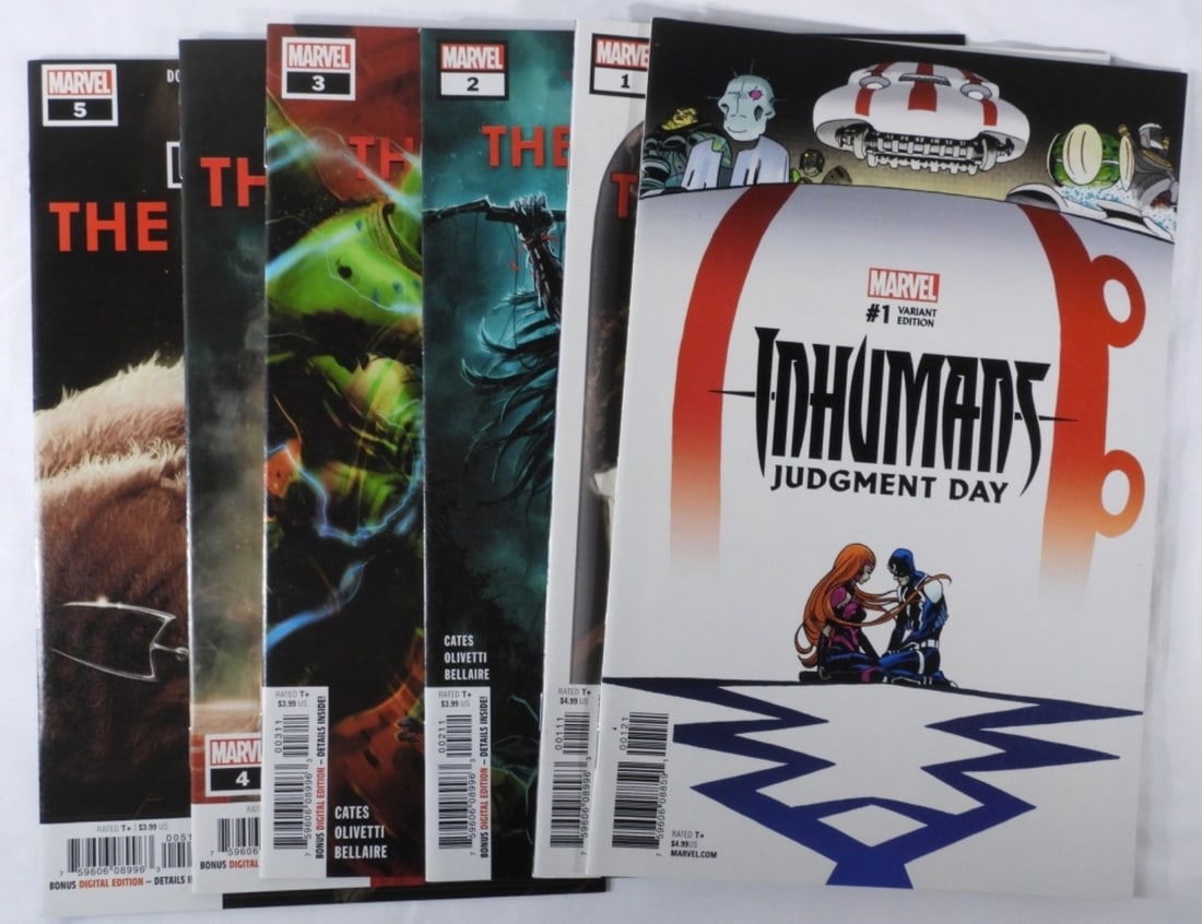 (6) Death Of The Inhumans Judgment Day 1-5 (1 of 2)