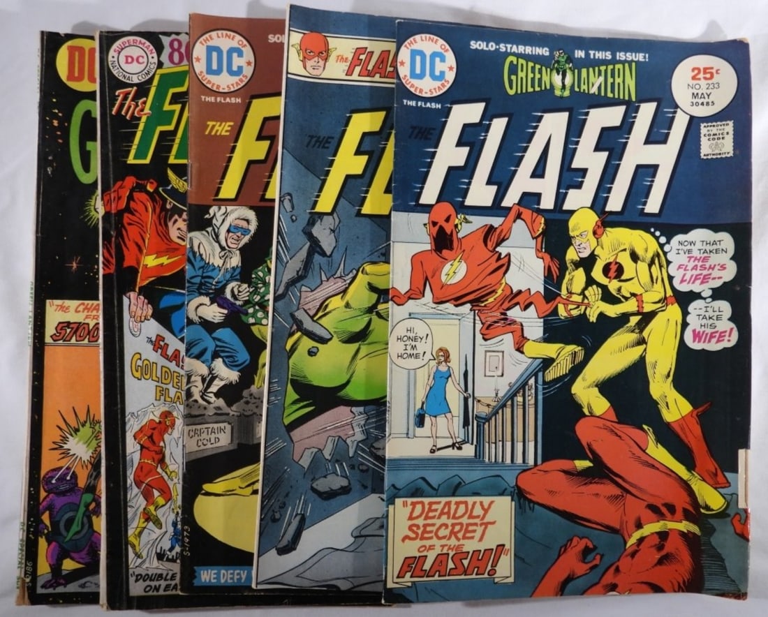 (4) DC Green Lantern & The Flash (1 of 3)