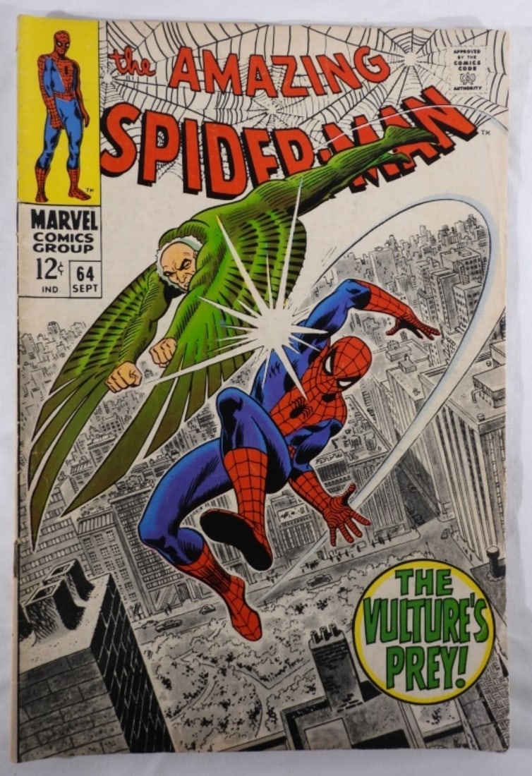Amazing Spider-Man #64 Marvel 1968 (1 of 4)