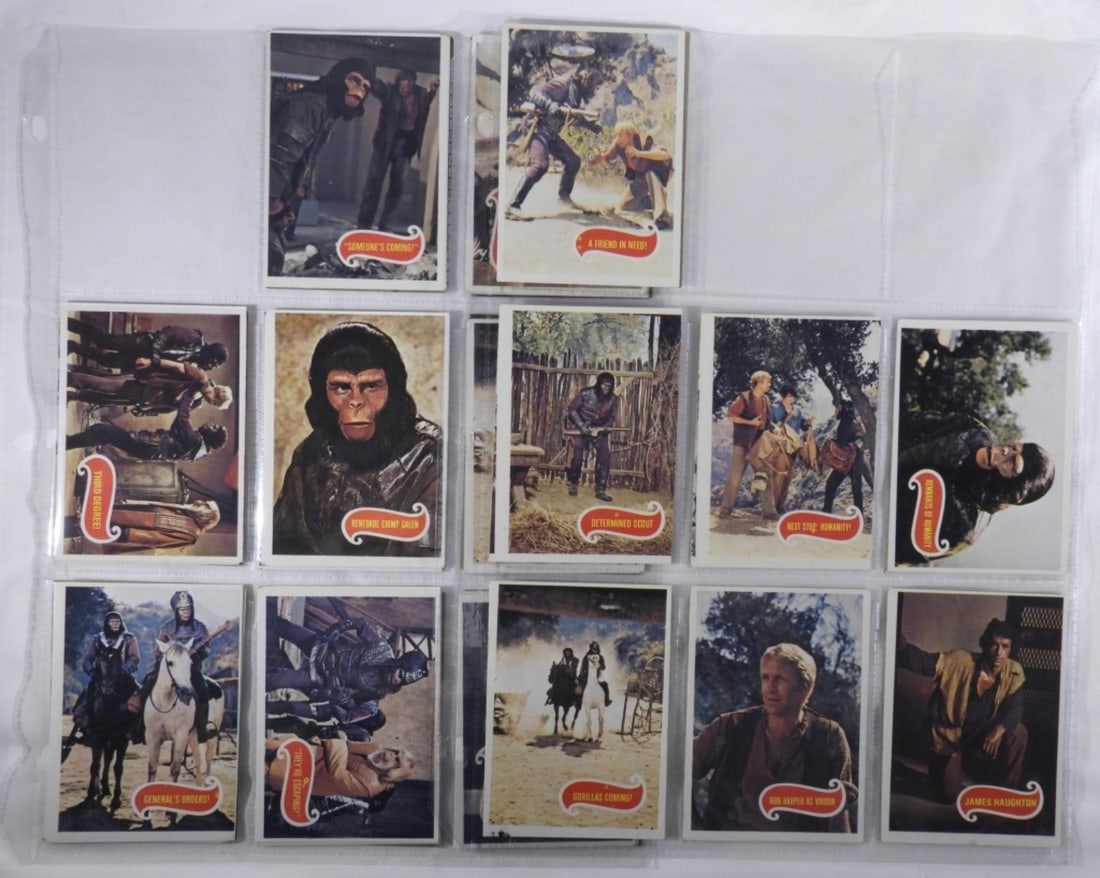 1967 Apjac Planet Of The Apes Cards (1 of 2)