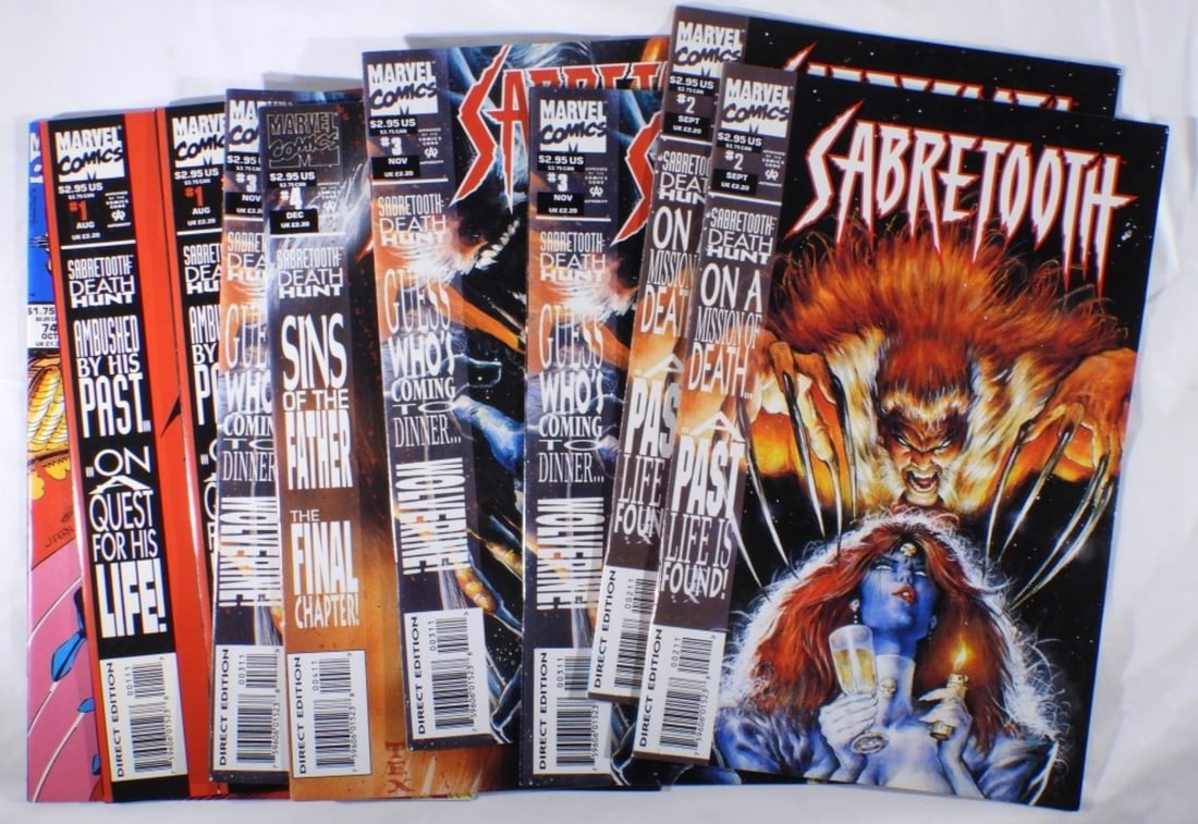 (8) Saber Tooth & (1) Wolverine (1 of 2)