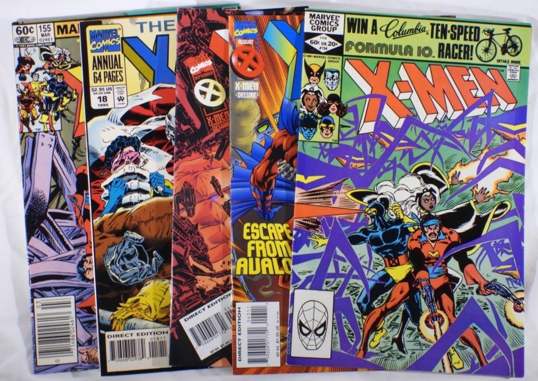 (5) Mixed Lot Of X-Men VG (1 of 3)