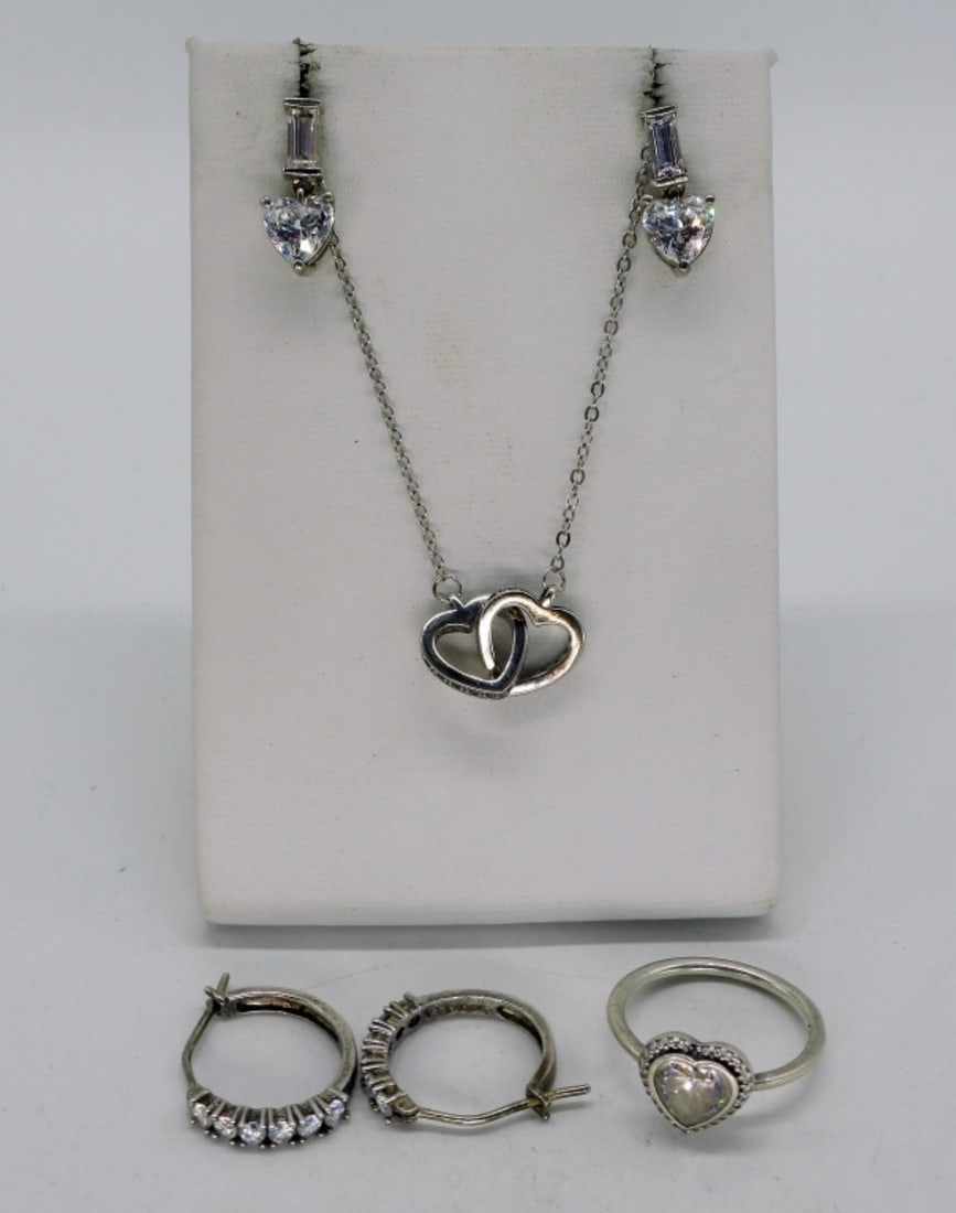 Simulated Diamond Heart Set (1 of 3)