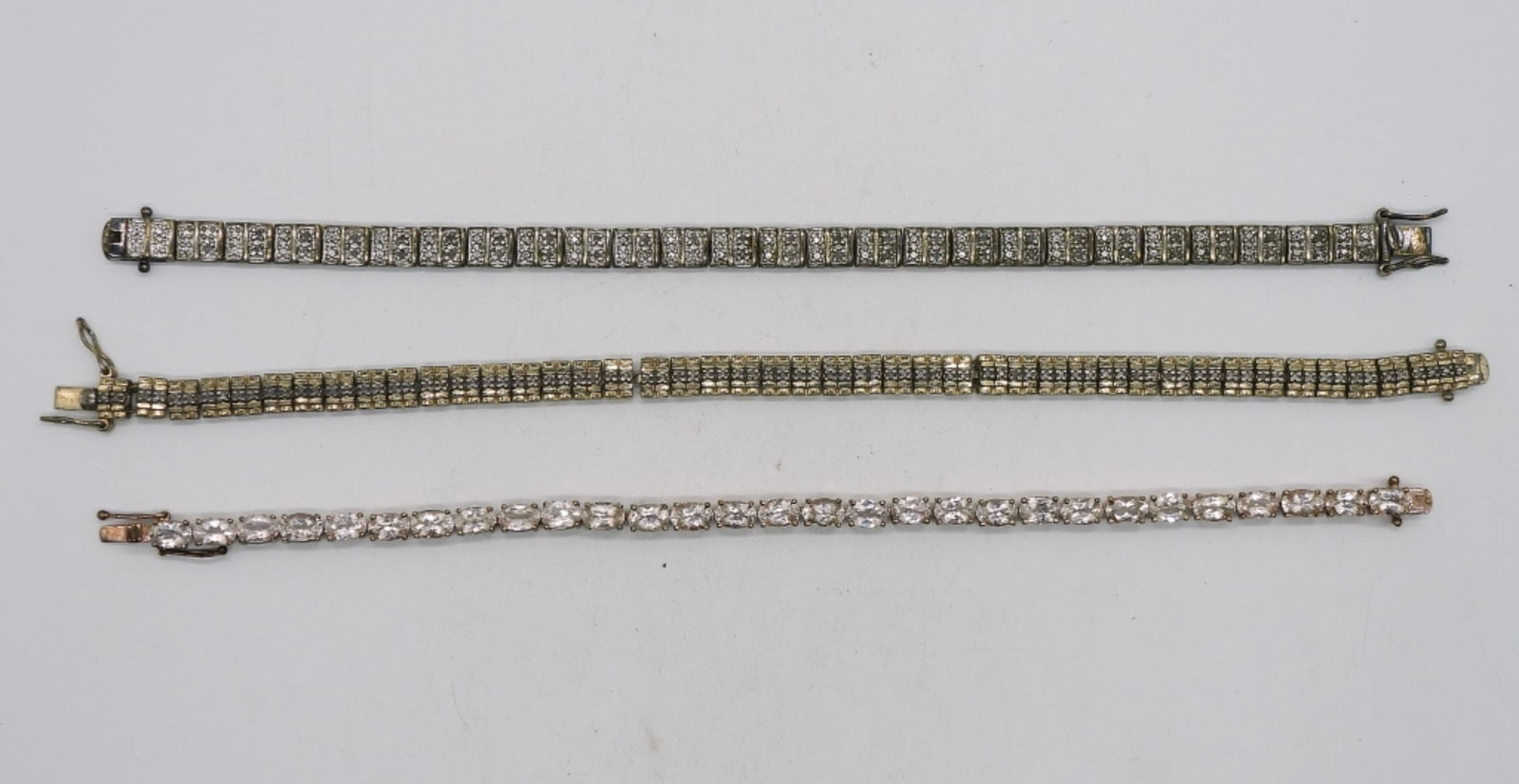 3 Sterling Fashion Bracelets (1 of 1)