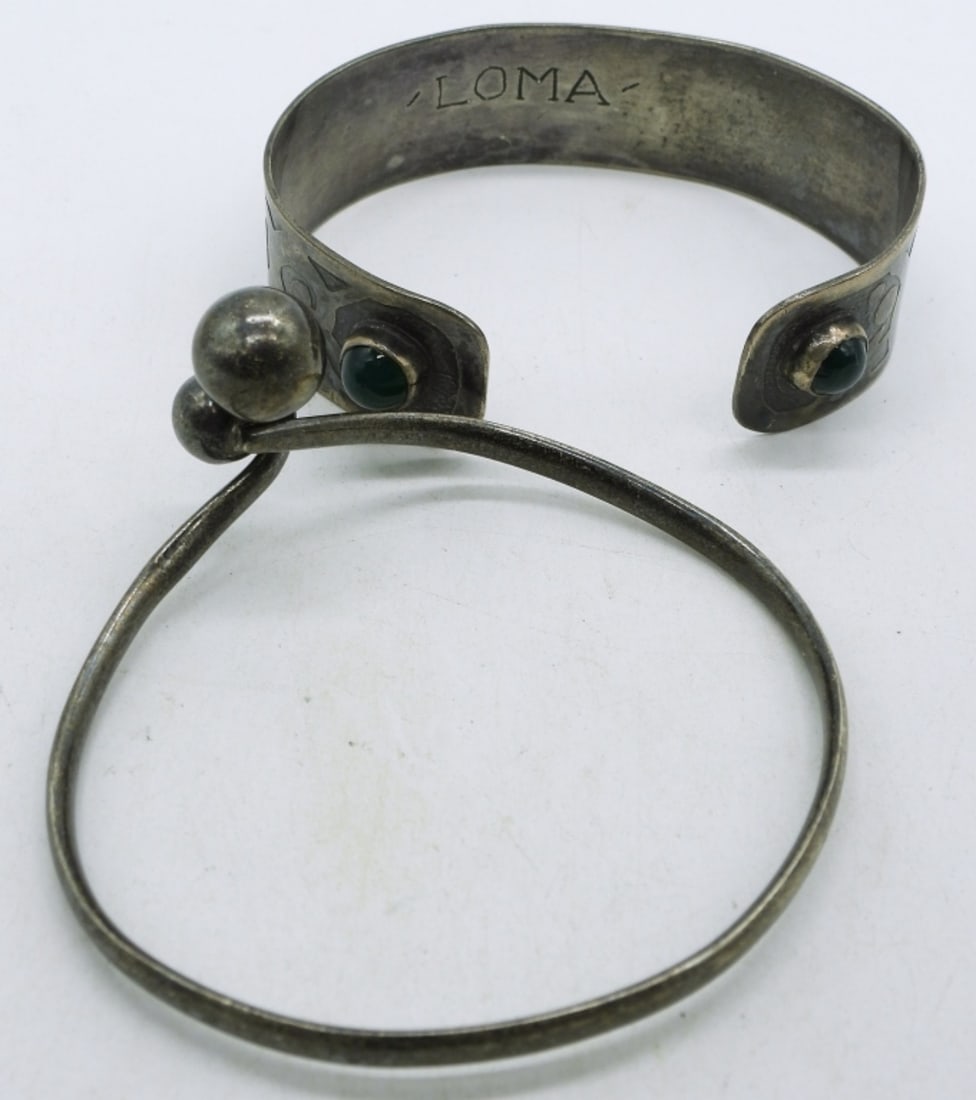 Abalone 925 Necklace, Pin & Bracelets - 3