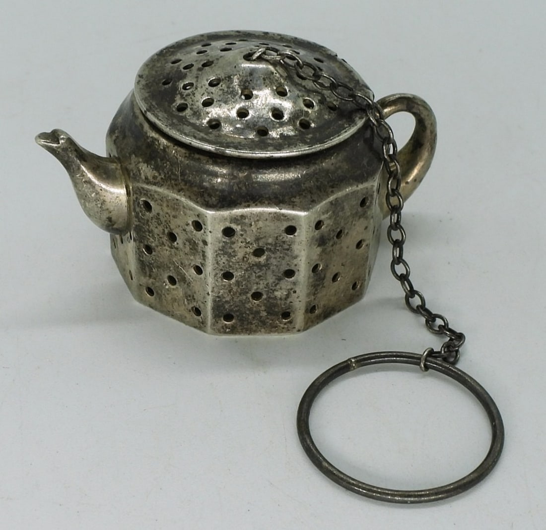 Amcraft 925 Vintage Tea Infuser Strainer (1 of 3)
