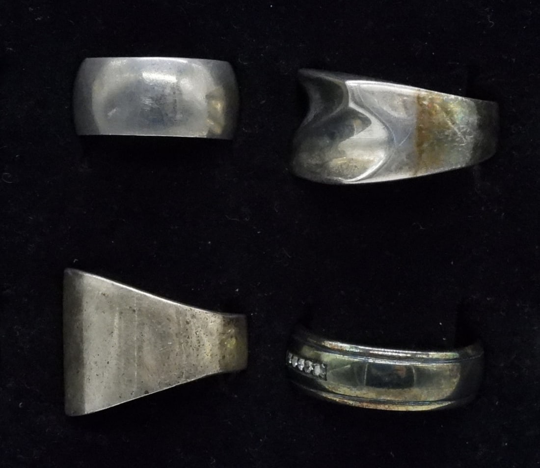 4 Sterling Bands - 2