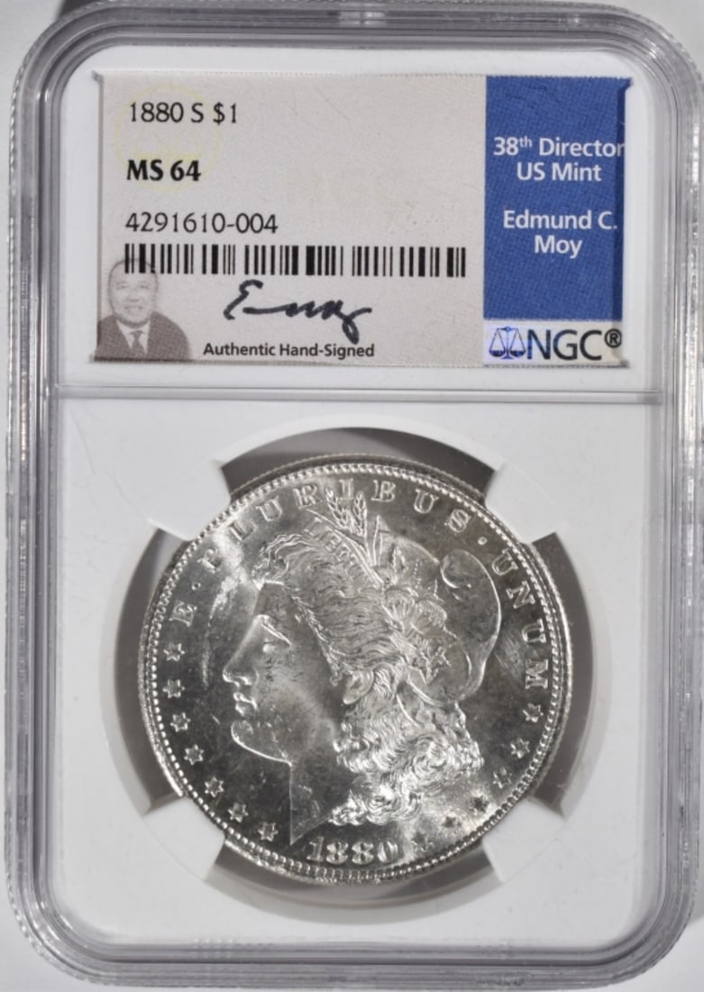 1880-S Morgan Dollar, NGC MS-64 (1 of 1)