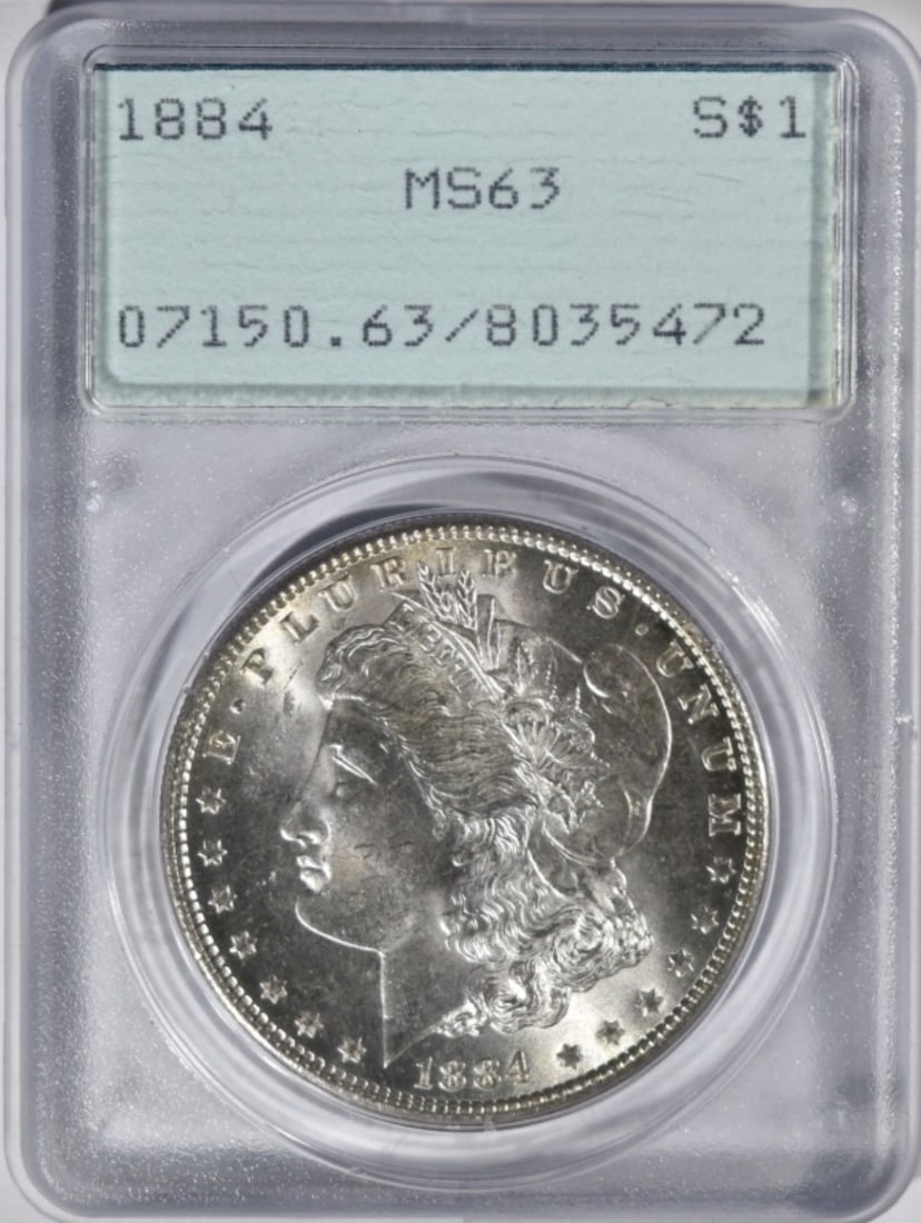 1884 Morgan Dollar, PCGS MS-63 (1 of 1)