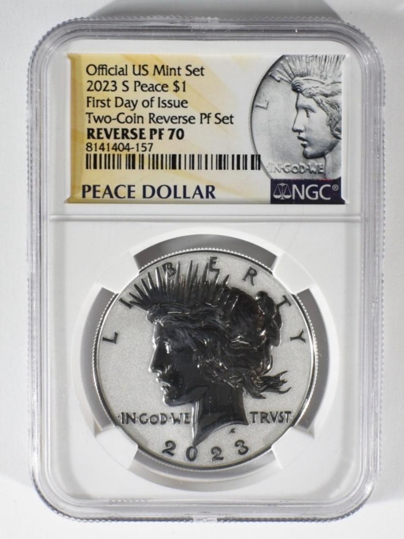 2023-S Peace Dollar, NGC REV PF-70 (1 of 2)