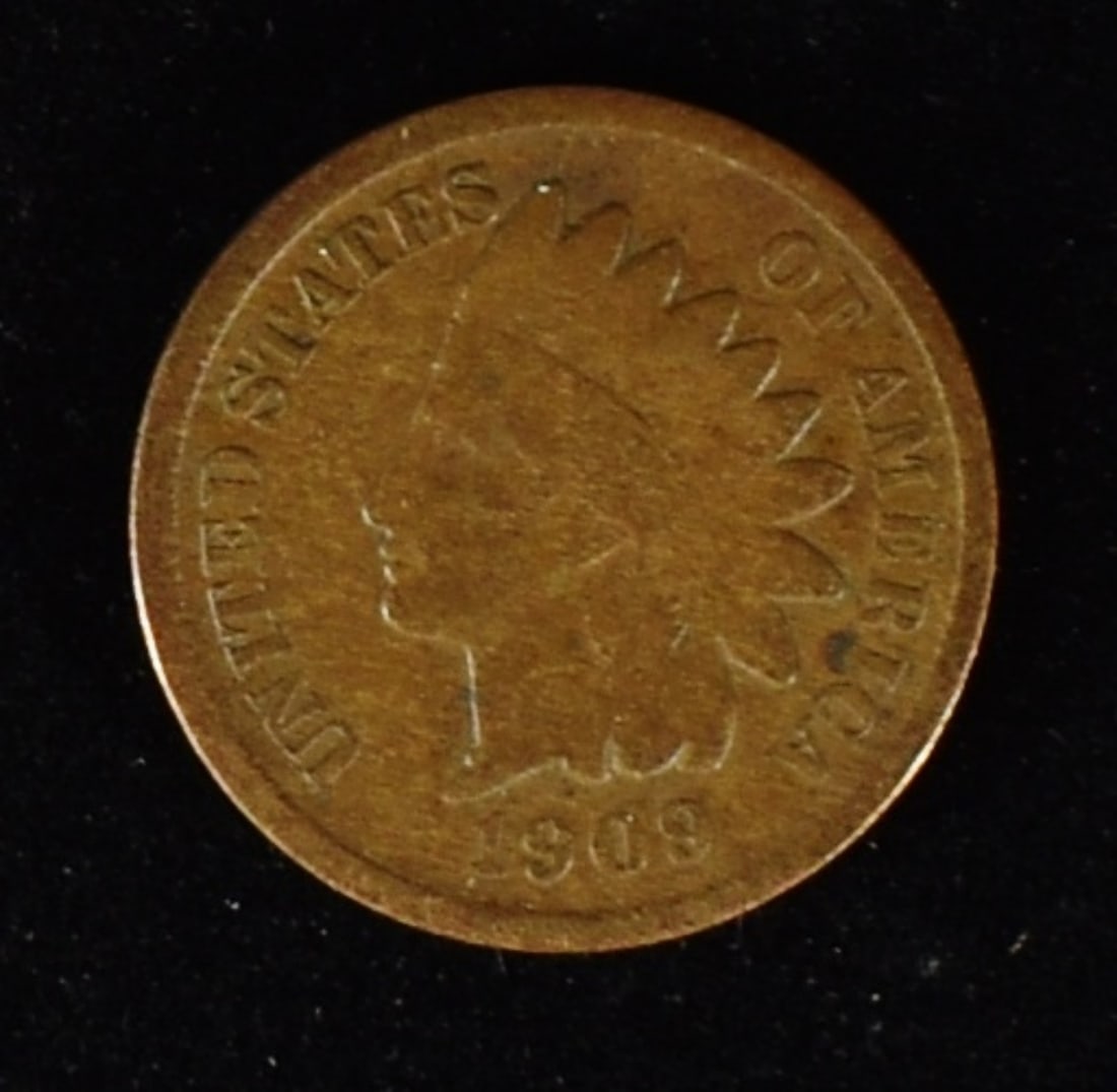 1909-S Indian Cent: Bid live now!