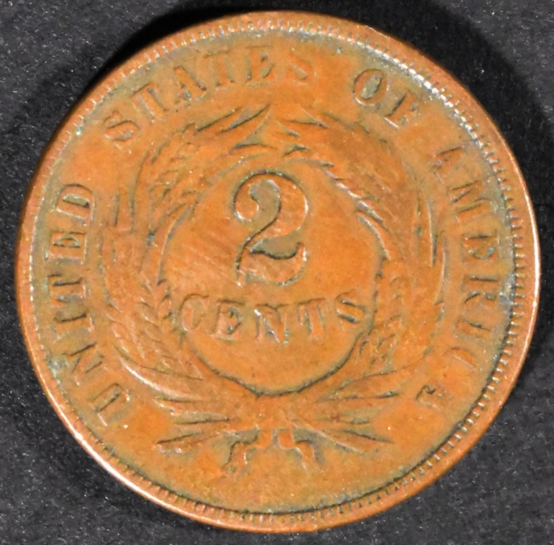 1868 2 Cent Piece - 2