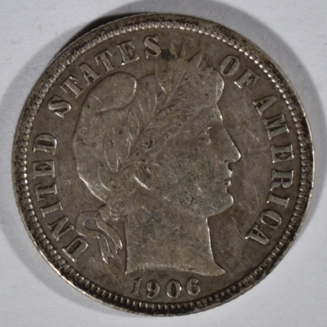 1906-D Barber Dime (1 of 2)